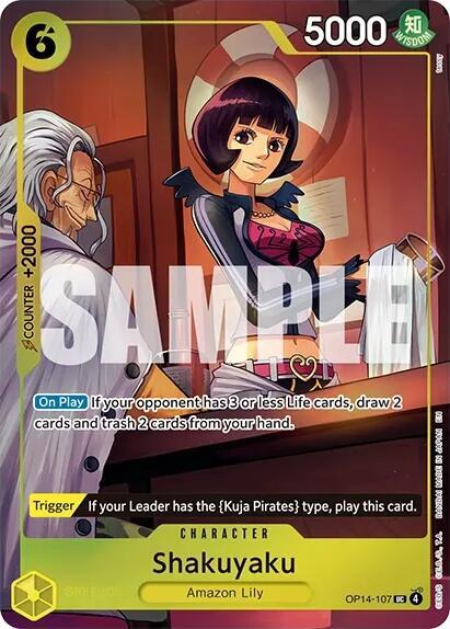 Shakuyaku (One Piece Card Game Illustration Box Vol. 7) (OP14-107) [One Piece Promotion Cards] | Jack's On Queen