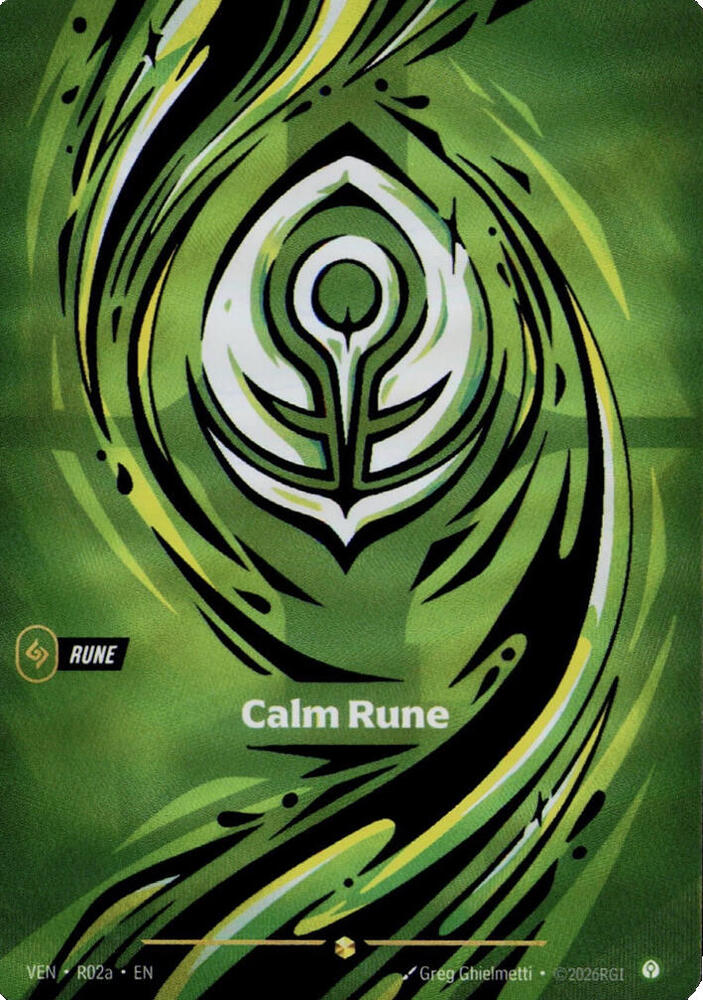 Calm Rune (R02a) (R02a) [Vendetta] | Jack's On Queen