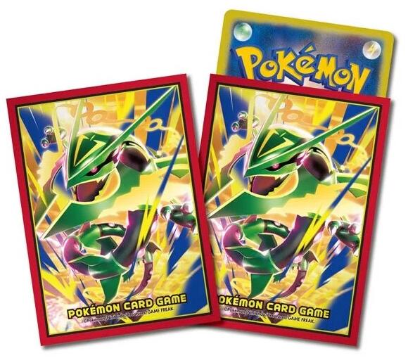 Card Sleeves - Premium Gloss Mega Rayquaza (64-Pack) (Pokemon Center Japan) | Jack's On Queen