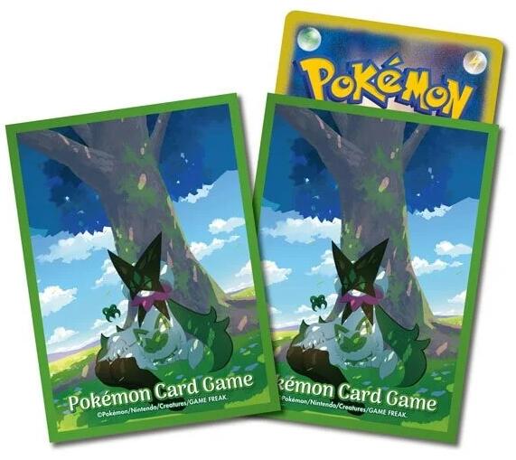 Card Sleeves - Sprigatito & Meowscarada Goodnight (64-Pack) (Pokemon Center Japan) | Jack's On Queen