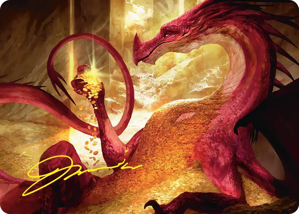 Gleaming Splendor Art Card (Gold-Stamped Signature) [The Hobbit Art Series] | Jack's On Queen
