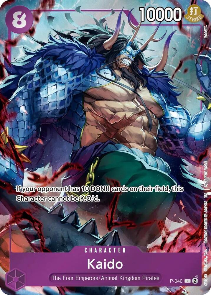 Kaido (Event Pack Vol. 9) (P-040) [One Piece Promotion Cards] | Jack's On Queen