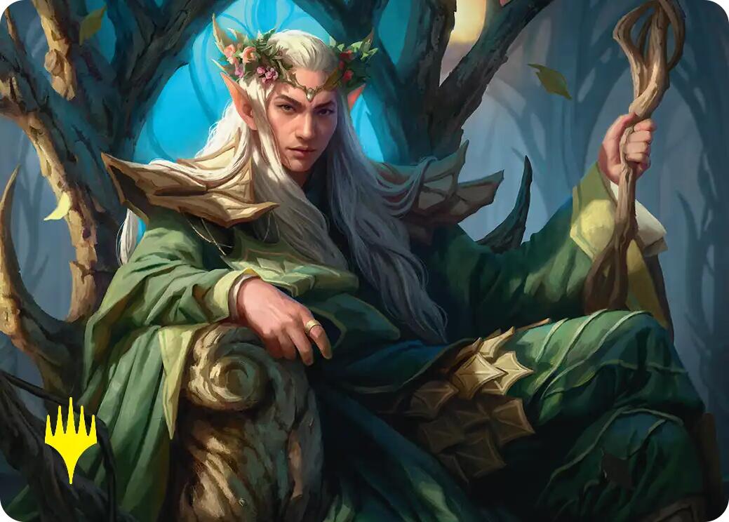 Thranduil, the Elvenking Art Card (Gold-Stamped) [The Hobbit Art Series] | Jack's On Queen