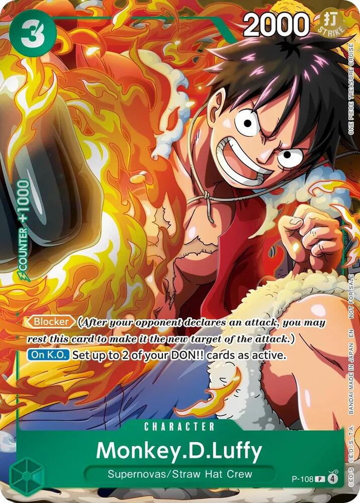 Monkey.D.Luffy (Event Pack Vol. 9) (P-108) [One Piece Promotion Cards] | Jack's On Queen