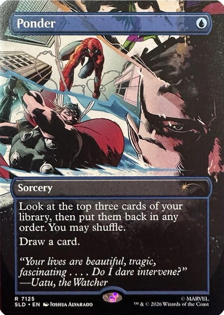Ponder (7125) [Secret Lair Drop Series] | Jack's On Queen
