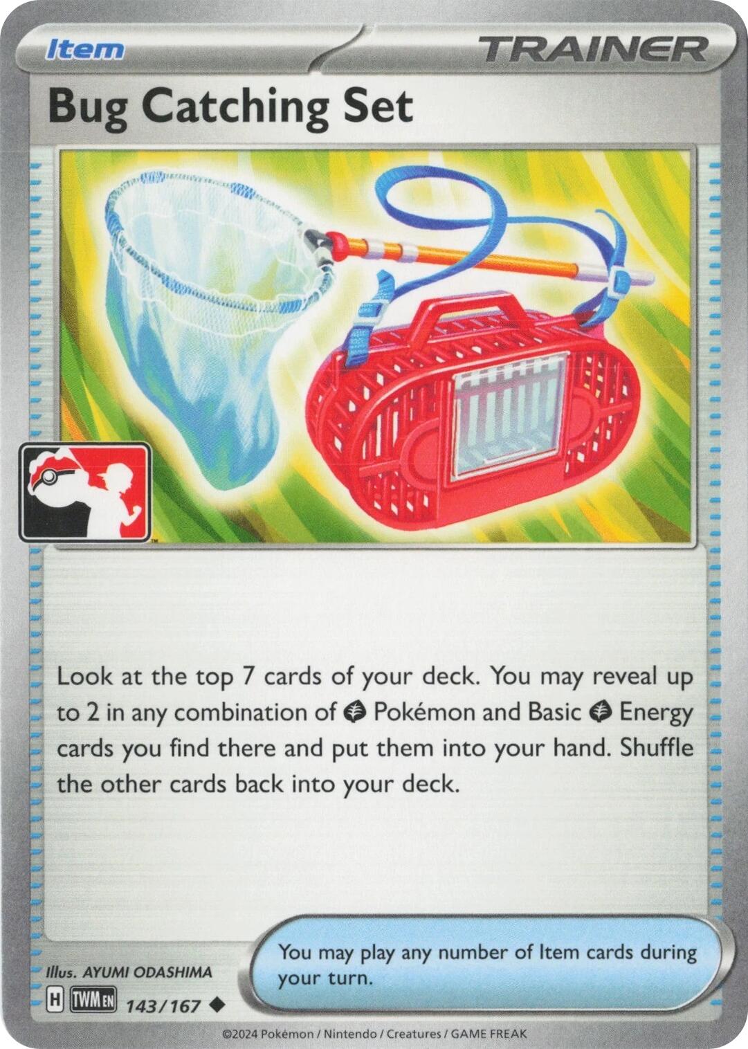 Bug Catching Set (143/167) (Left Stamp) [Prize Pack Series Seven] | Jack's On Queen