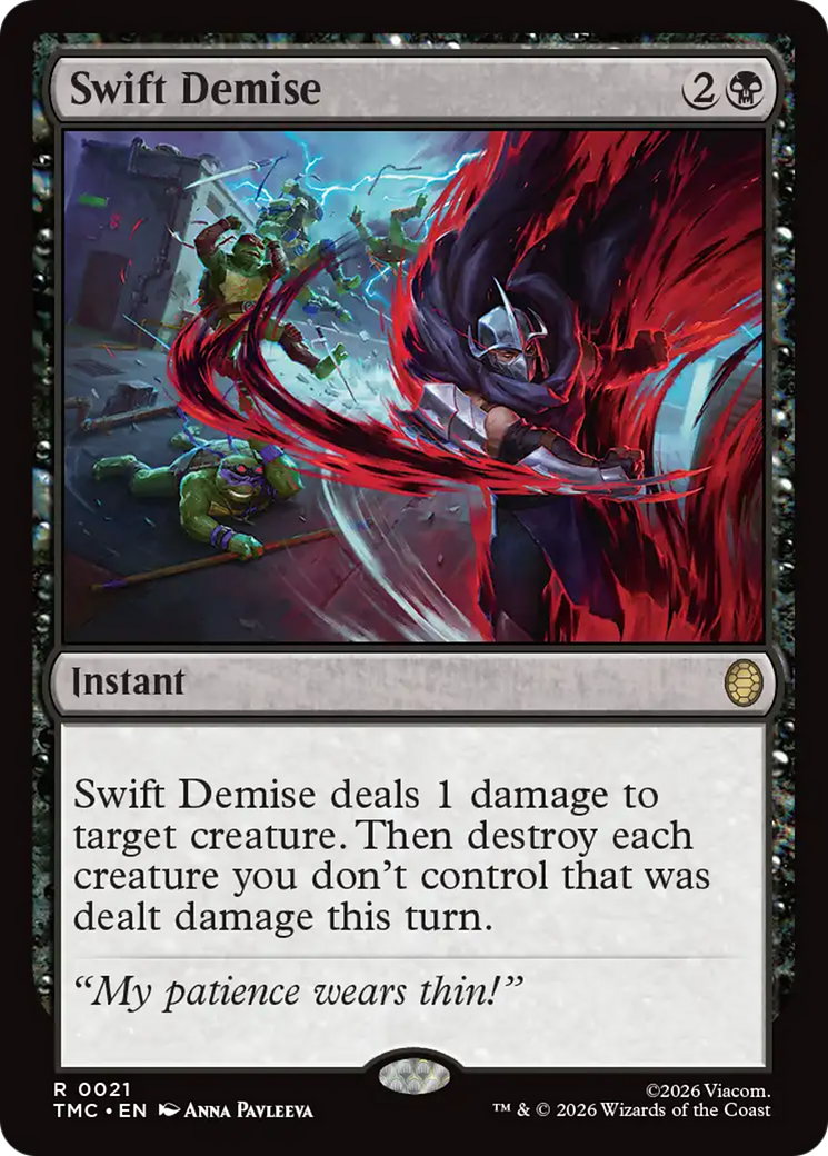 Swift Demise [Teenage Mutant Ninja Turtles Commander] | Jack's On Queen
