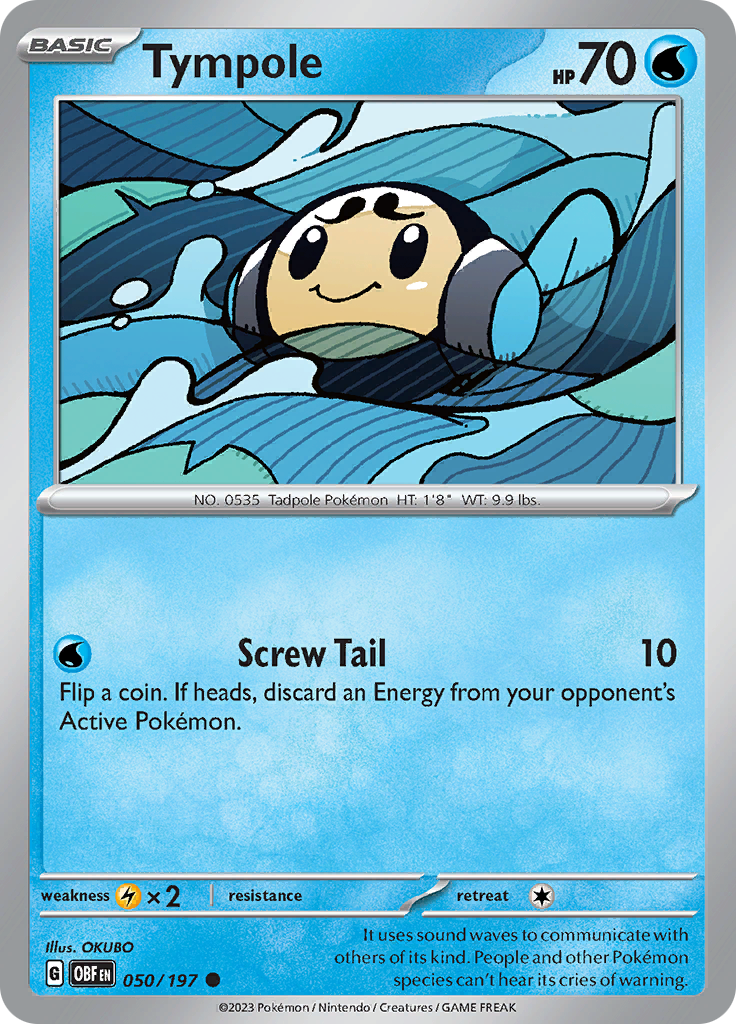 Tympole (050/197) [Scarlet & Violet: Obsidian Flames] | Jack's On Queen