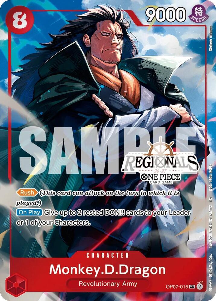 Monkey.D.Dragon (Regional Participation Pack 2026 Vol.2) (OP07-015) [One Piece Promotion Cards] | Jack's On Queen