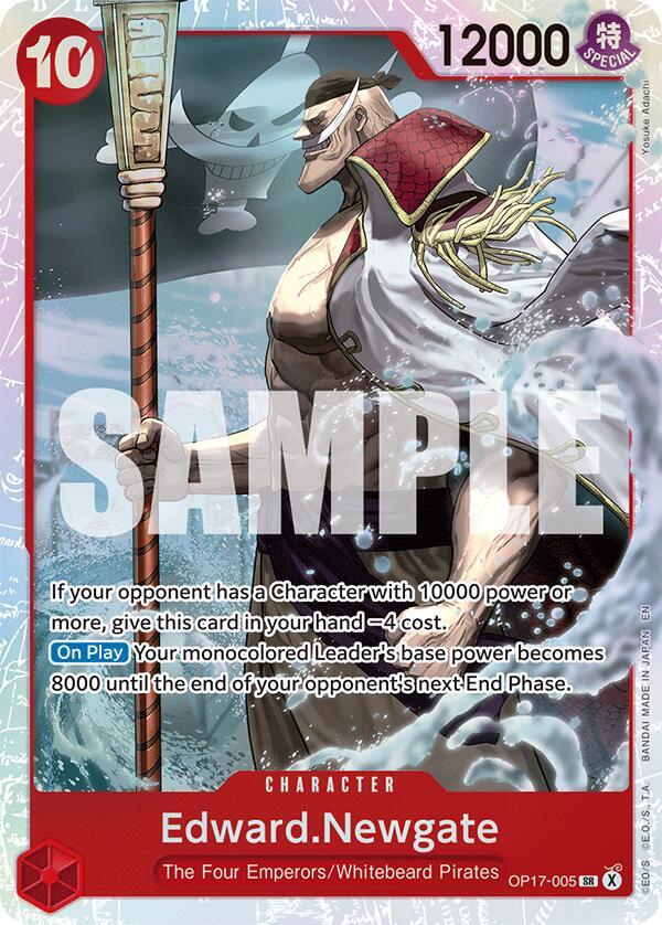 Edward.Newgate (005) (OP17-005) [The World's Strongest Warriors] | Jack's On Queen