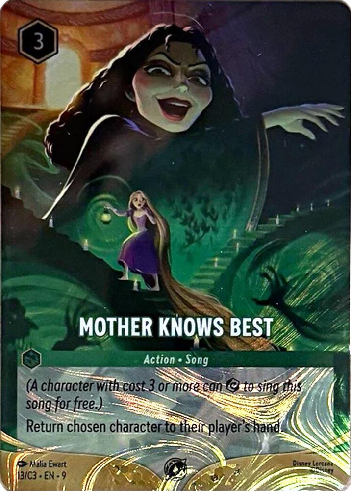 Mother Knows Best (Foil) (13) [Disney Lorcana Promo Cards] | Jack's On Queen