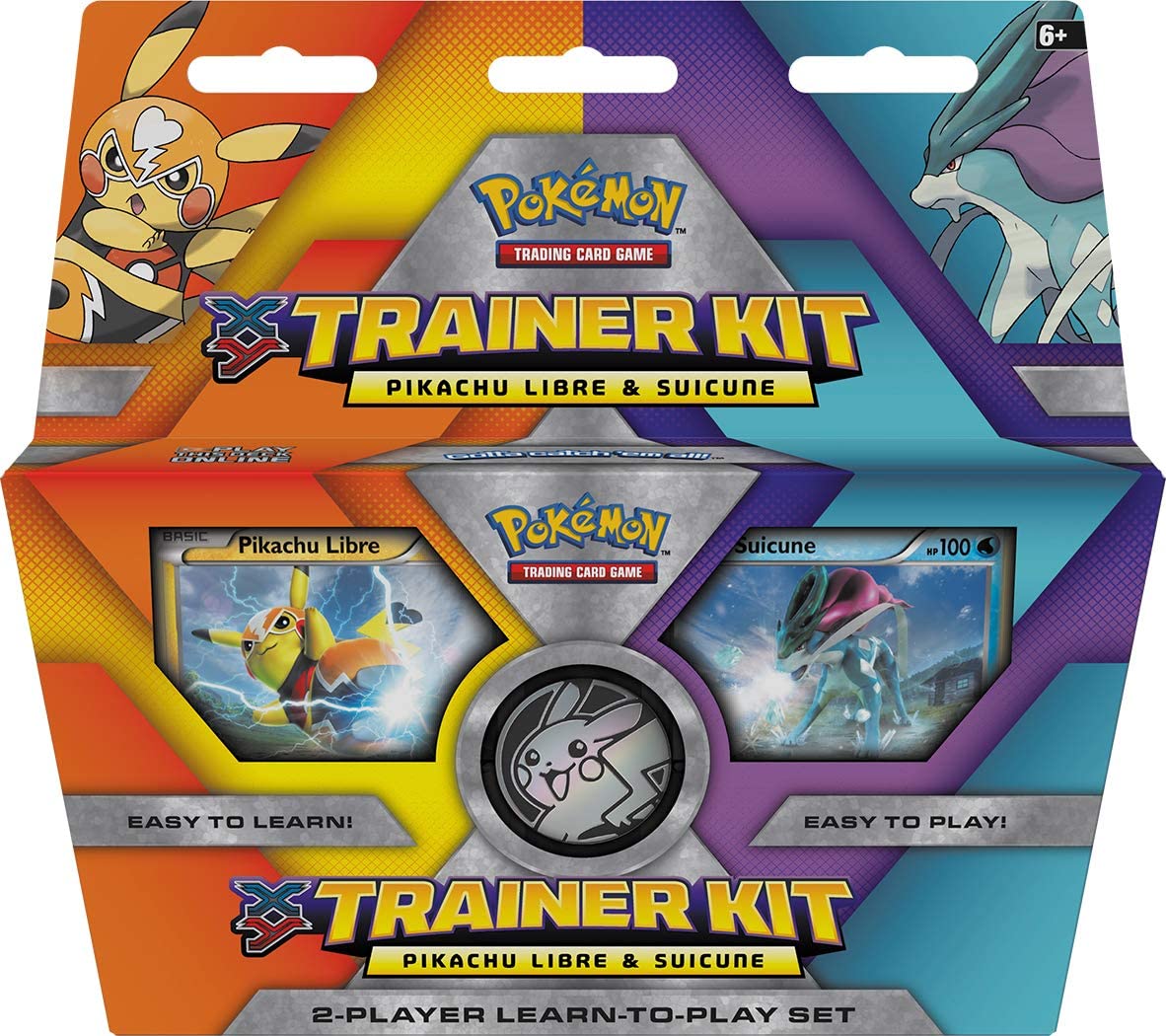 XY - Trainer Kit 2-Player Starter Case (Pikachu Libre & Suicune) | Jack's On Queen