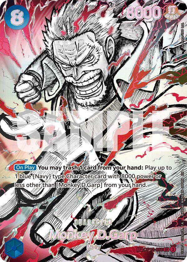 Monkey.D.Garp (OP12-056) (SP) (OP12-056) [The World's Strongest Warriors] | Jack's On Queen