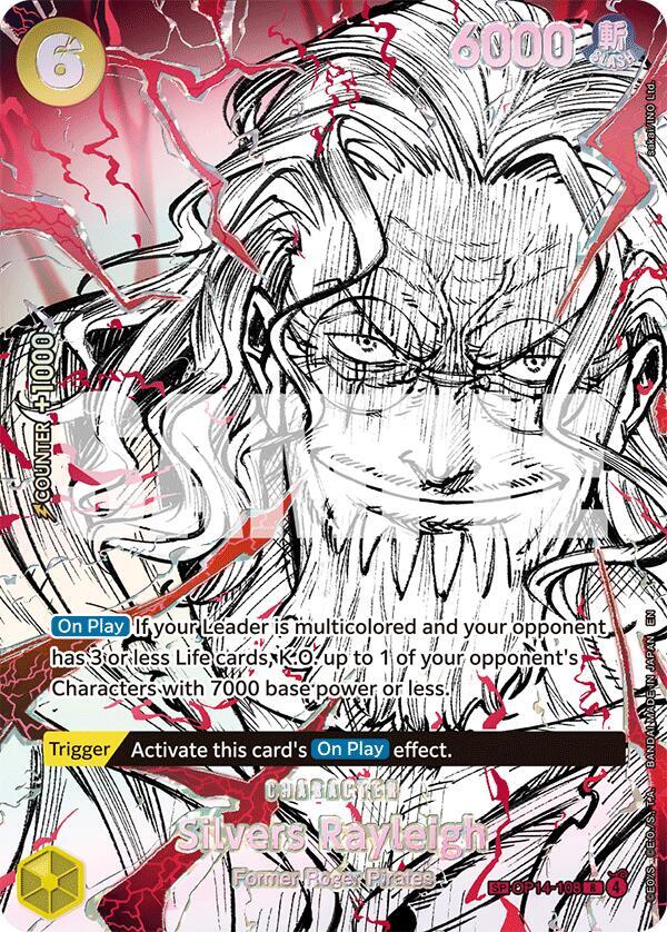Silvers Rayleigh (OP14-108) (SP) (OP14-108) [The World's Strongest Warriors] | Jack's On Queen