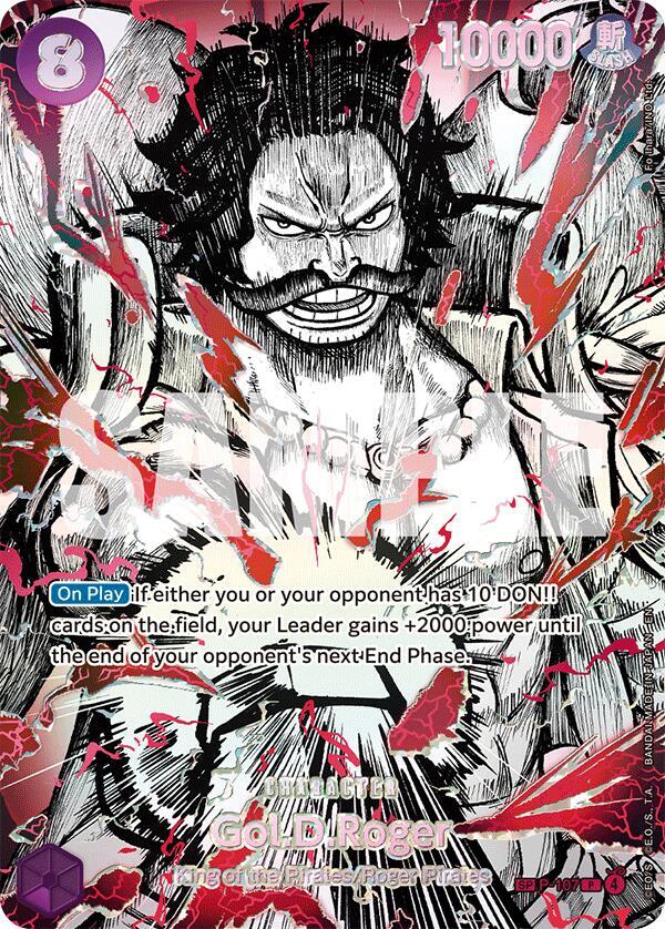 Gol.D.Roger (P-107) (SP) (P-107) [The World's Strongest Warriors] | Jack's On Queen