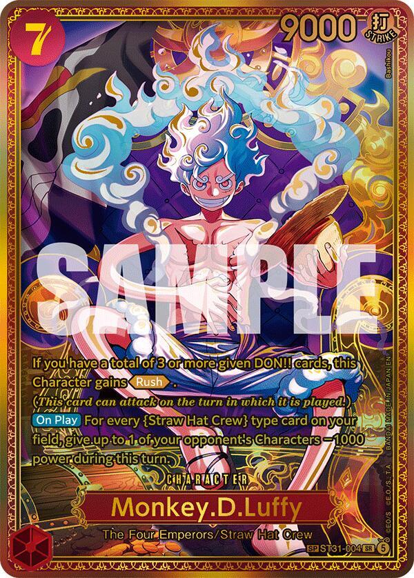 Monkey.D.Luffy (ST31-004) (SP) (ST31-004) [The World's Strongest Warriors] | Jack's On Queen