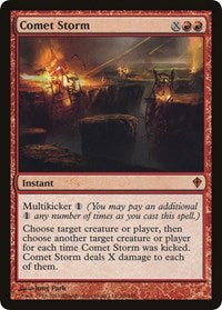 Comet Storm (Oversized) [Oversize Cards] | Jack's On Queen