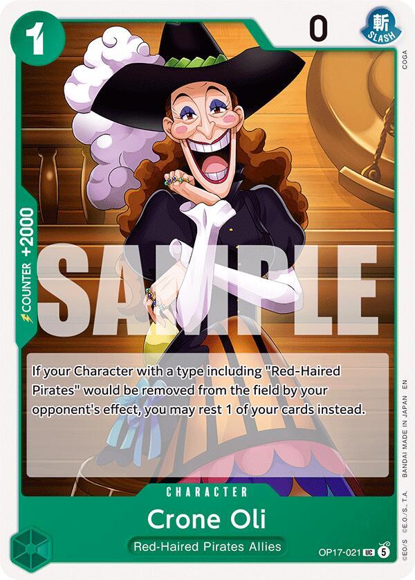 Crone Oil (OP17-021) [The World's Strongest Warriors] | Jack's On Queen