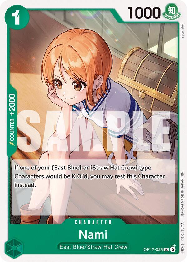 Nami (023) (OP17-023) [The World's Strongest Warriors] | Jack's On Queen