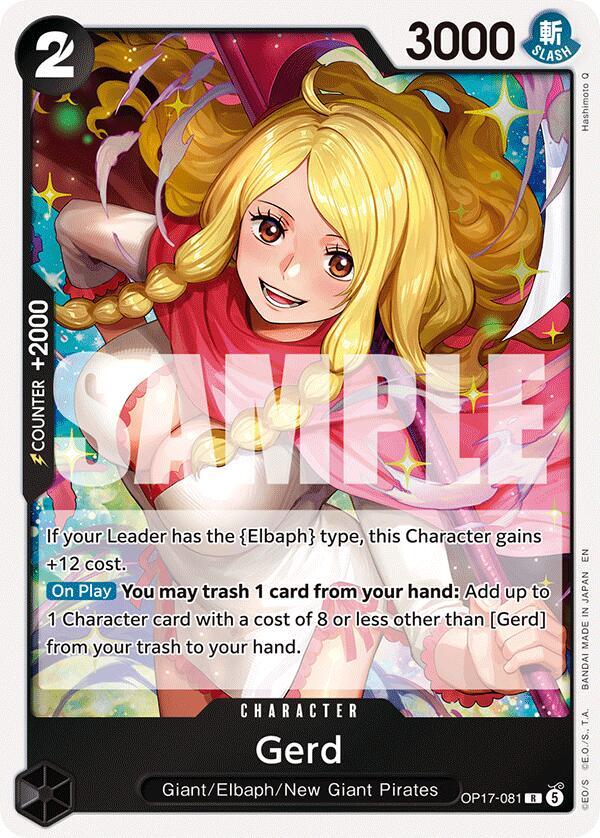Gerd (OP17-081) [The World's Strongest Warriors] | Jack's On Queen