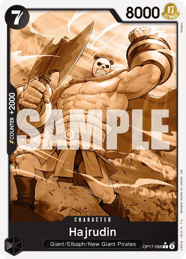 Hajrudin (Pandaman Art) (OP17-088) [The World's Strongest Warriors] | Jack's On Queen