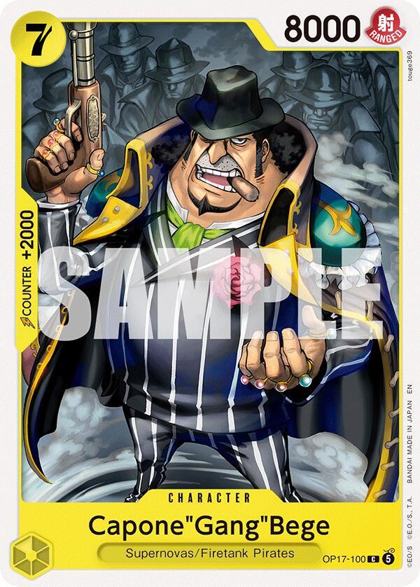 Capone"Gang"Bege (OP17-100) [The World's Strongest Warriors] | Jack's On Queen