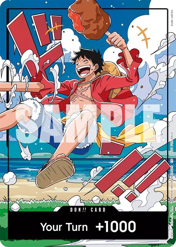 DON!! Card (World United) (Luffy) [One Piece Promotion Cards] | Jack's On Queen