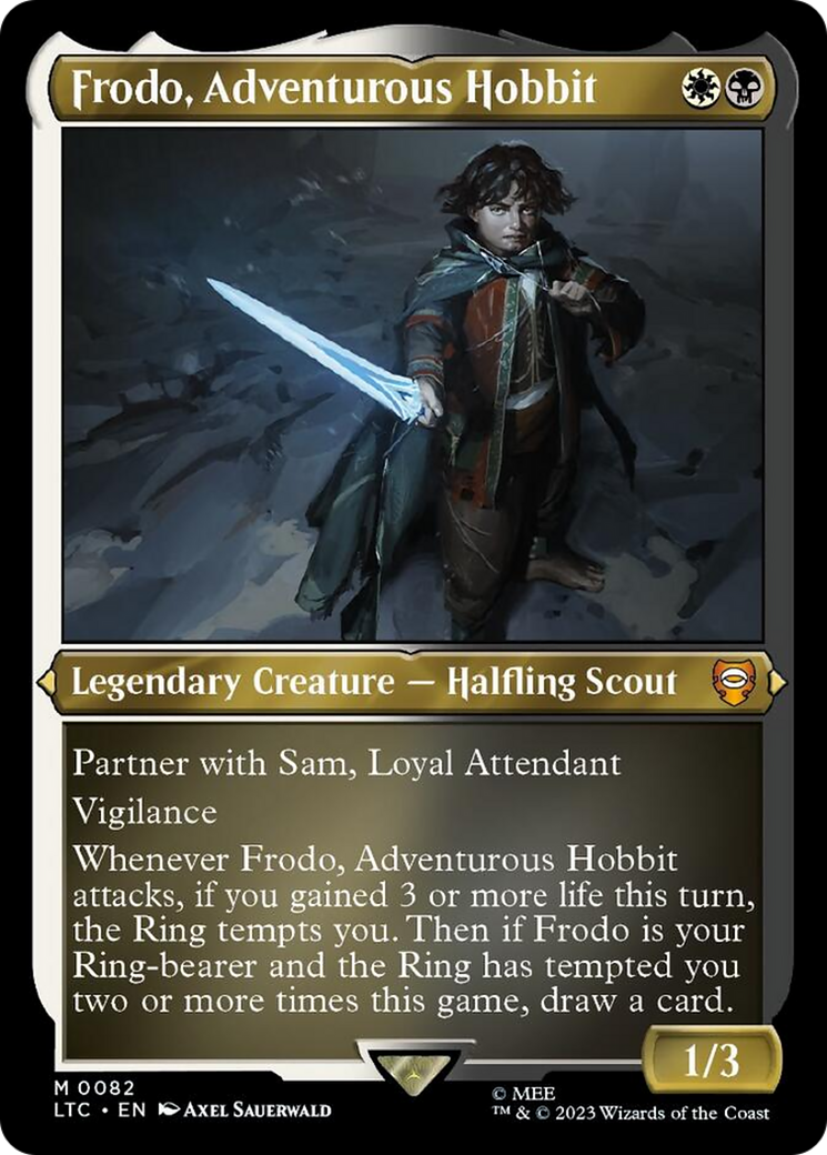 Frodo, Adventurous Hobbit (Display Commander) [The Lord of the Rings: Tales of Middle-Earth Commander] | Jack's On Queen