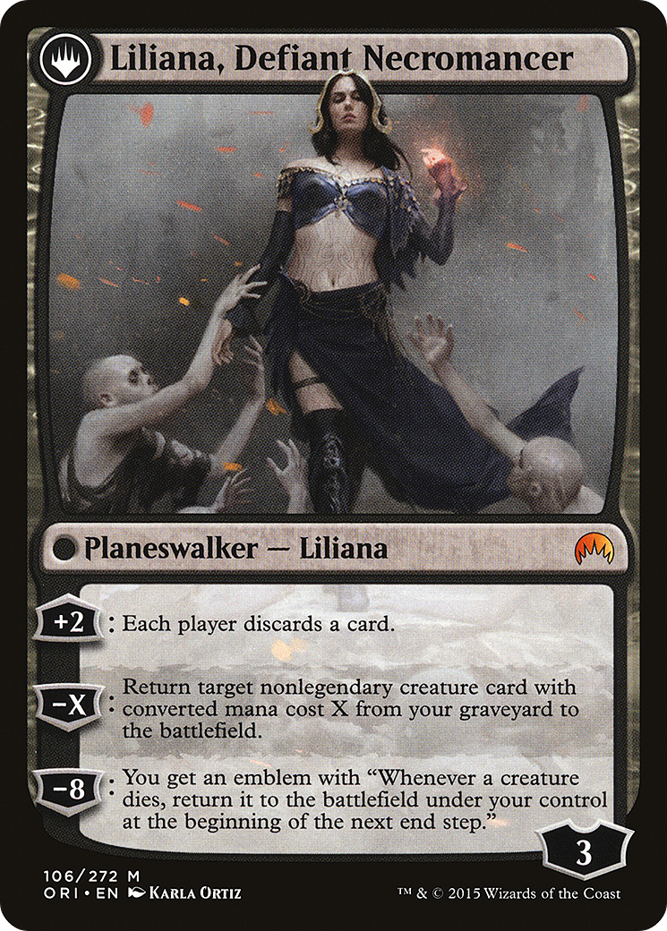 Liliana, Heretical Healer // Liliana, Defiant Necromancer [Secret Lair: From Cute to Brute] | Jack's On Queen