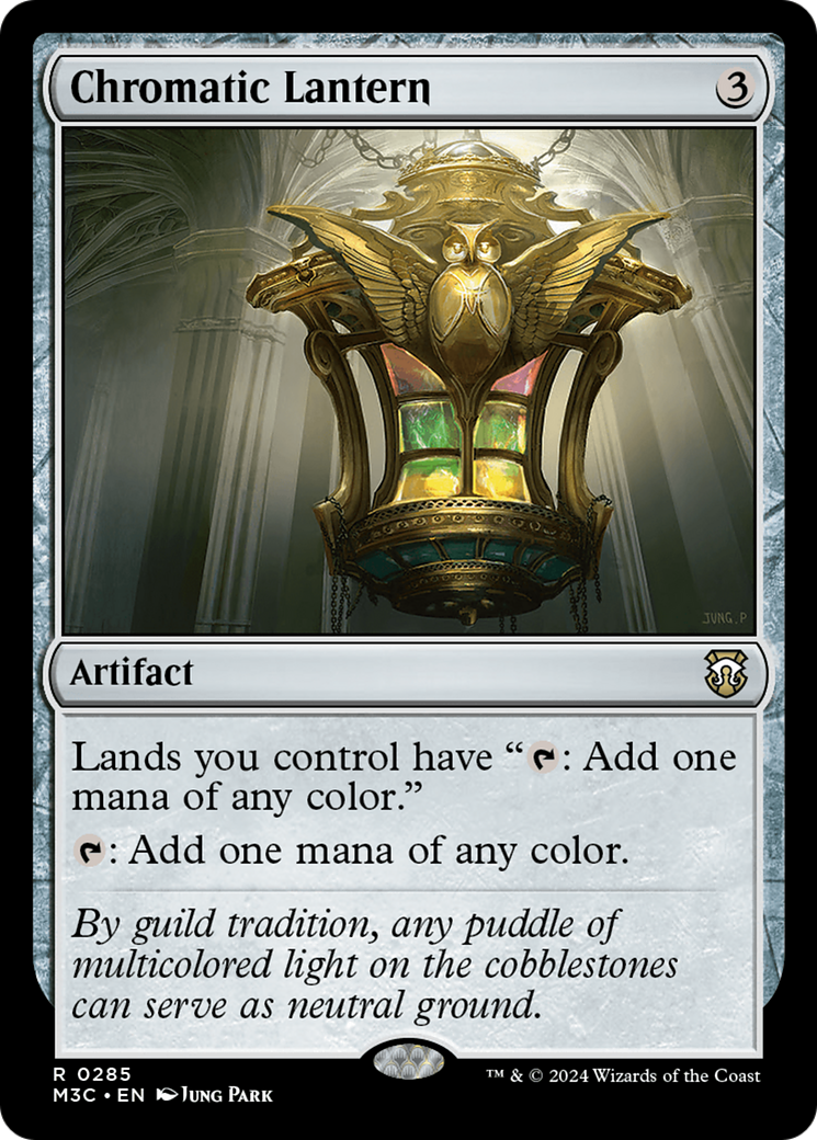 Chromatic Lantern (Ripple Foil) [Modern Horizons 3 Commander] | Jack's On Queen