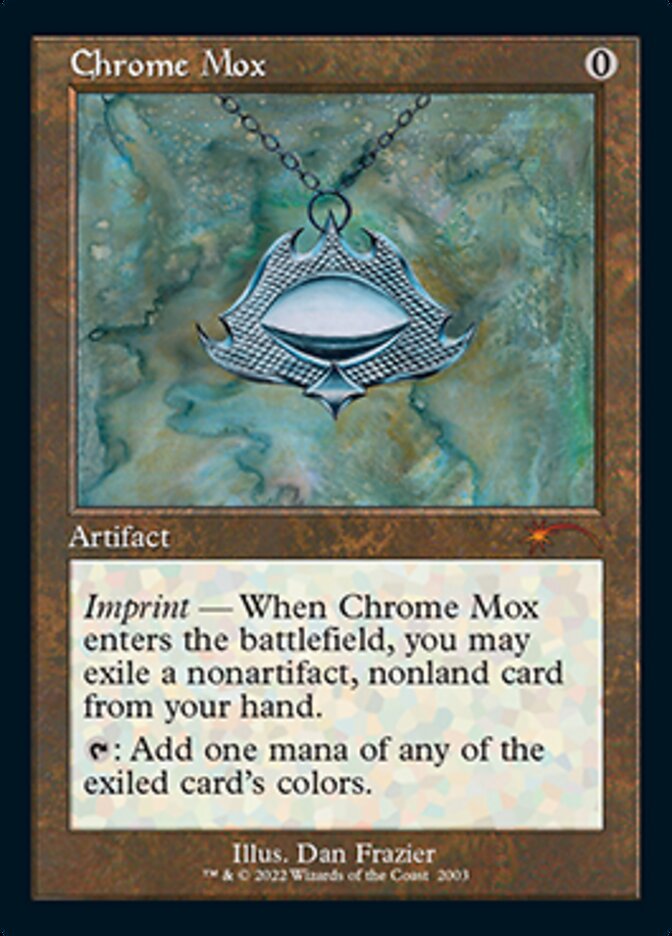 Chrome Mox (Retro) [Secret Lair Countdown Kit] | Jack's On Queen