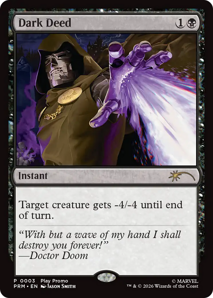 Dark Deed [Standard Showdown Promos] | Jack's On Queen