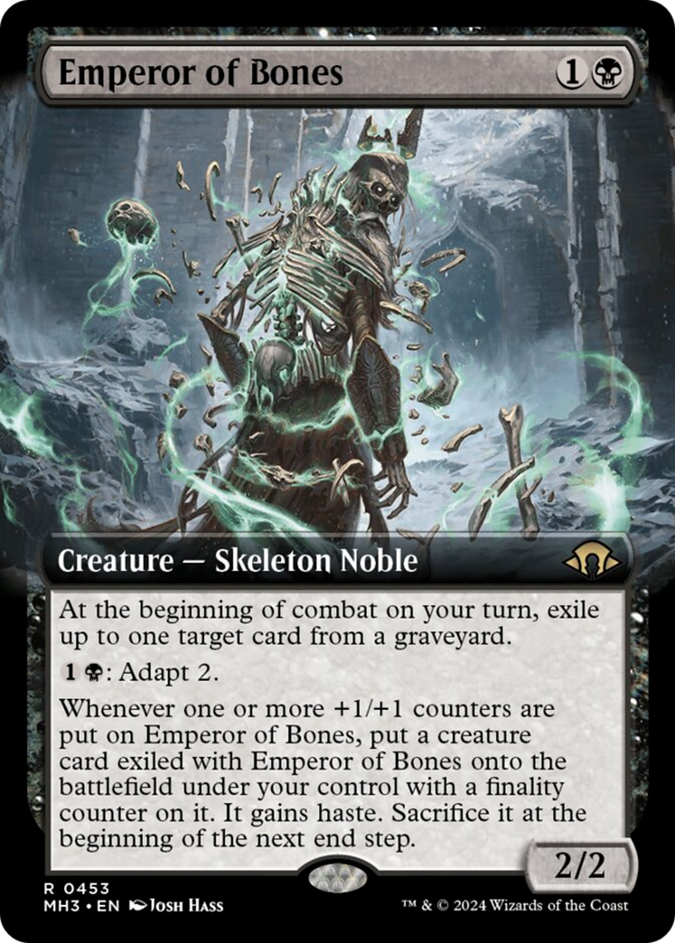 Emperor of Bones (Extended Art) [Modern Horizons 3] | Jack's On Queen