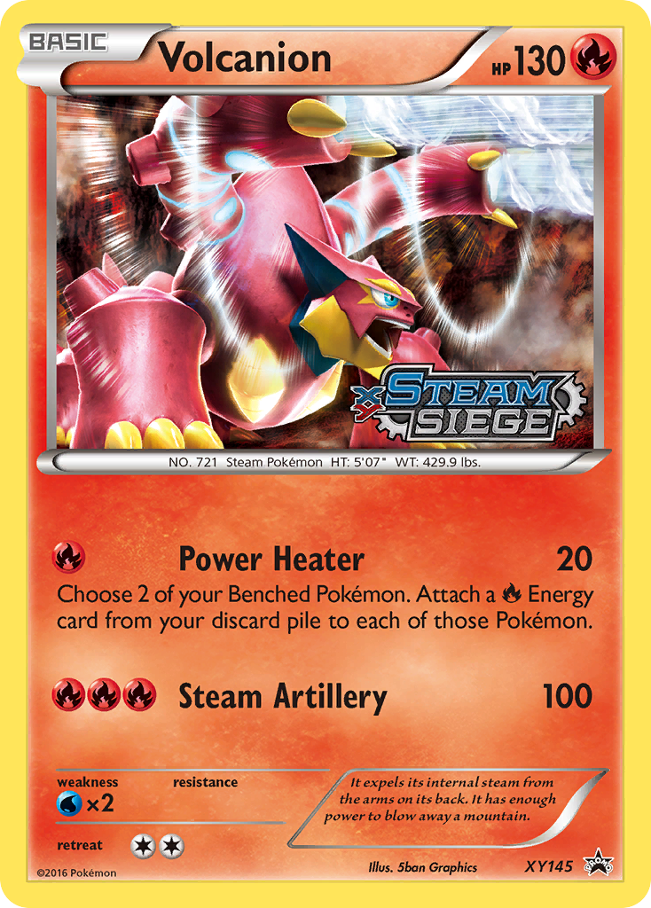 Volcanion (XY145) [XY: Black Star Promos] | Jack's On Queen