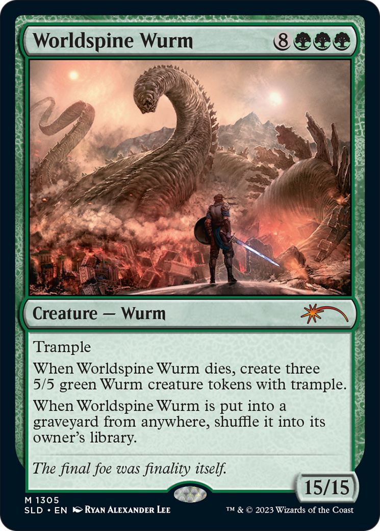 Worldspine Wurm [Secret Lair Drop Series] | Jack's On Queen