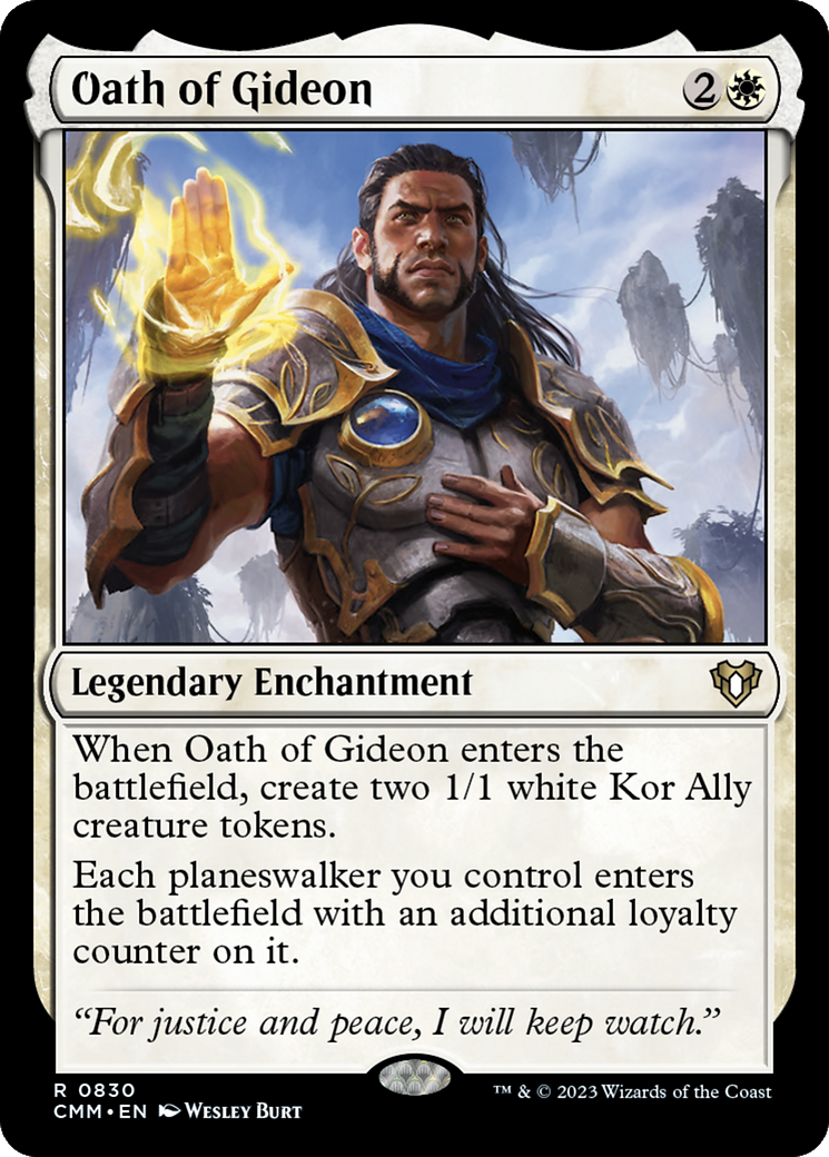 Oath of Gideon [Commander Masters] | Jack's On Queen