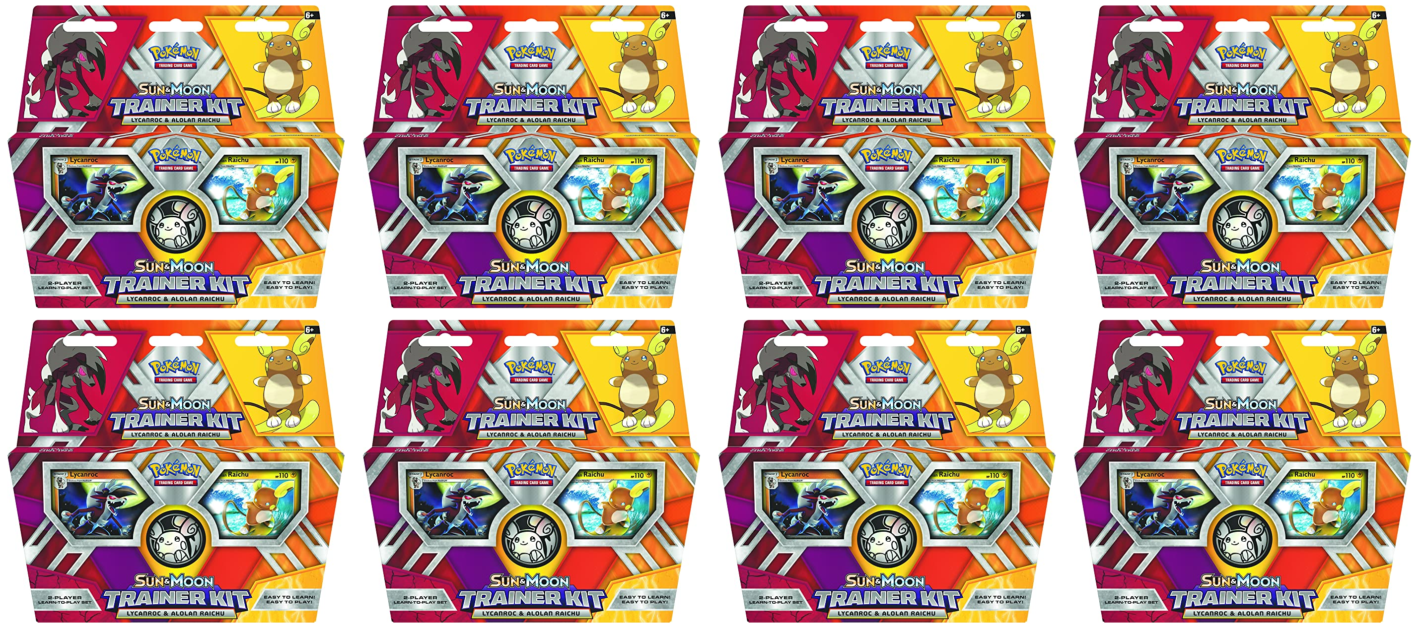 Sun & Moon - Trainer Kit Case (Lycanroc & Alolan Raichu) | Jack's On Queen