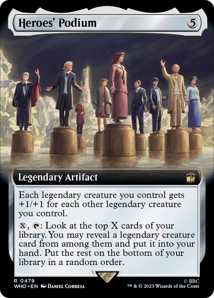 Heroes' Podium (Extended Art) [Doctor Who] | Jack's On Queen