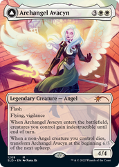 Archangel Avacyn // Avacyn, the Purifier (Display Commander) (Borderless) [Secret Lair: From Cute to Brute] | Jack's On Queen