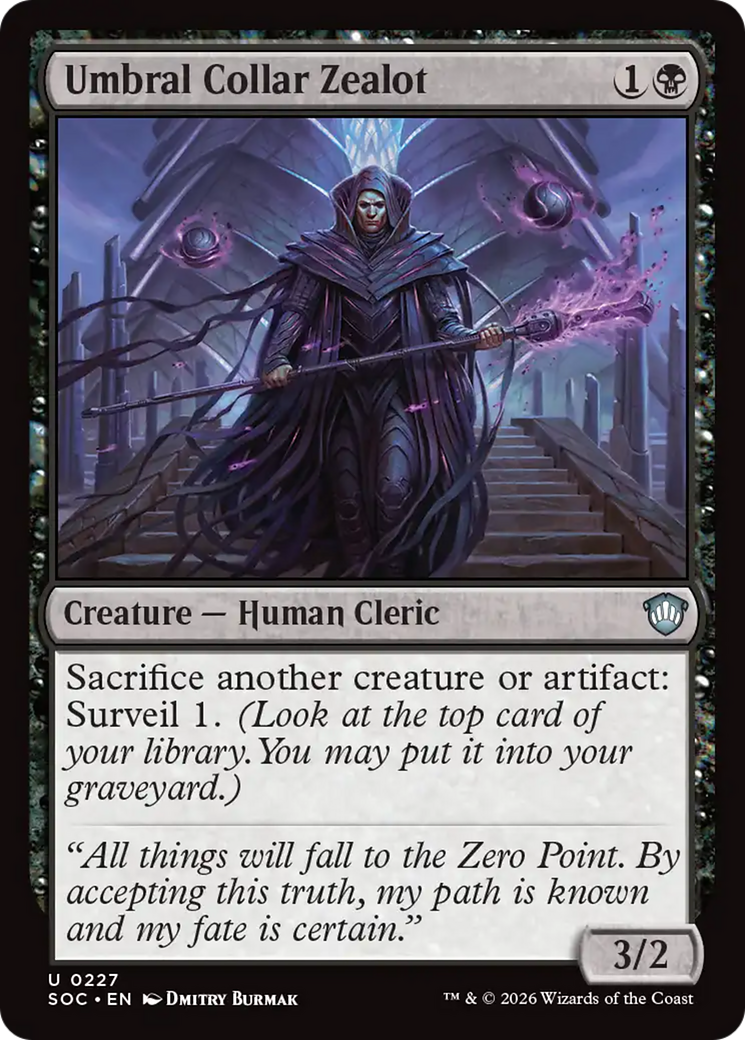 Umbral Collar Zealot [Secrets of Strixhaven Commander] | Jack's On Queen