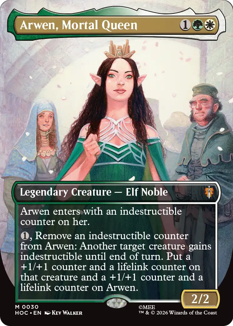Arwen, Mortal Queen (Borderless) [The Hobbit: Eternal-Legal] | Jack's On Queen