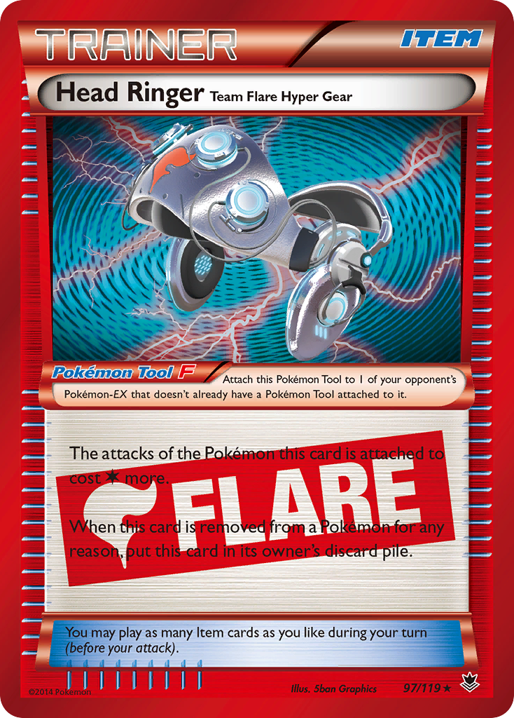 Head Ringer Team Flare Hyper Gear (97/119) [XY: Phantom Forces] | Jack's On Queen