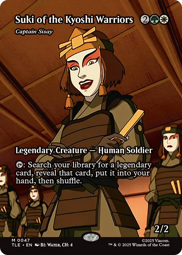 Suki of the Kyoshi Warriors - Captain Sisay (Borderless) [Avatar: The Last Airbender: Eternal-Legal] | Jack's On Queen