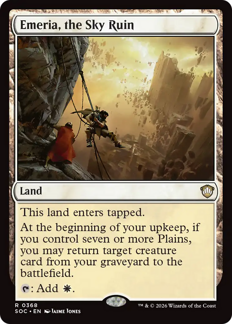 Emeria, the Sky Ruin [Secrets of Strixhaven Commander] | Jack's On Queen