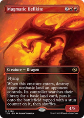 Magmatic Hellkite (Borderless) [Tarkir: Dragonstorm] | Jack's On Queen