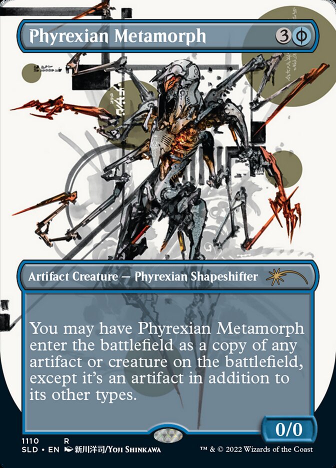 Phyrexian Metamorph (Borderless) [Secret Lair Drop Series] | Jack's On Queen