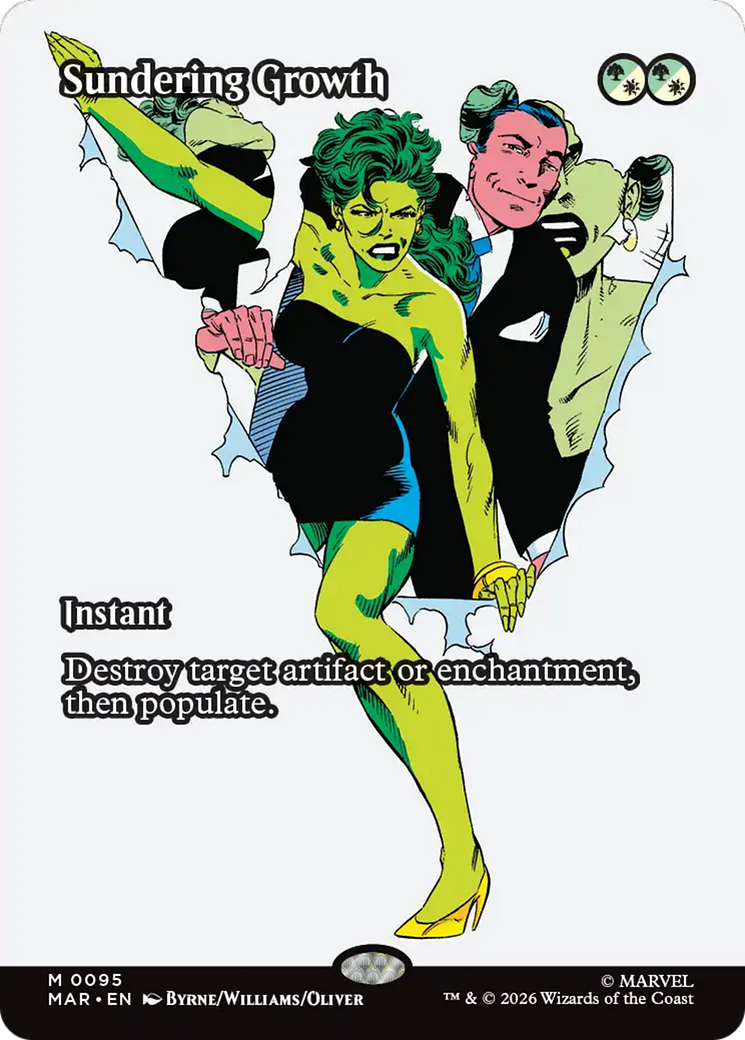 Sundering Growth (Borderless) [Marvel Universe: Eternal-Legal] | Jack's On Queen