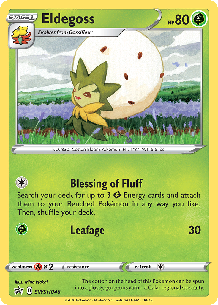 Eldegoss (SWSH046) [Sword & Shield: Black Star Promos] | Jack's On Queen