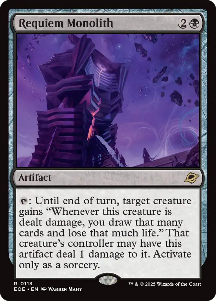 Requiem Monolith [Edge of Eternities] | Jack's On Queen
