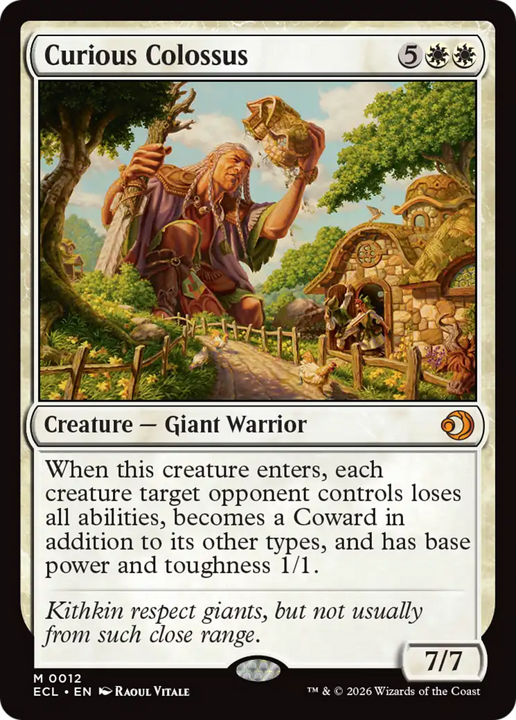 Curious Colossus [Lorwyn Eclipsed] | Jack's On Queen
